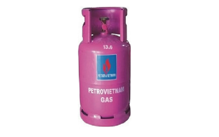 Bình gas Petro Việt Nam gas màu hồng