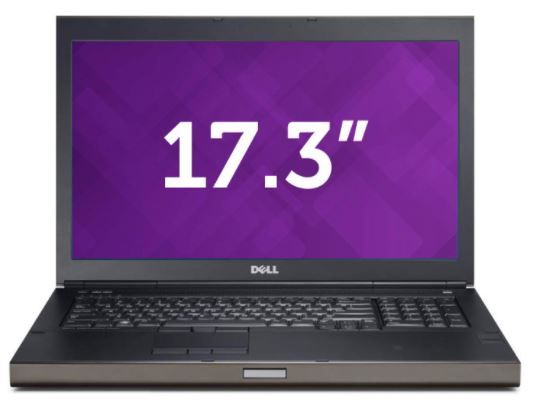 Dell Precision M6800 Core i7-4810MQ/16G/K3100M/500G/Refurbished from USA