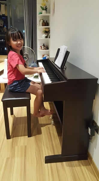 Pandapiano bàn giao đàn piano điện YAMAHA YDP 143