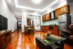 Cho thuê căn hộ 1 phòng ngủ khu vực Linh Lang