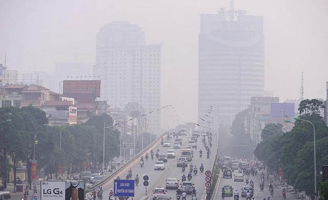 Ô nhiễm không khí nghiêm trọng tại Việt Nam những năm gần đây