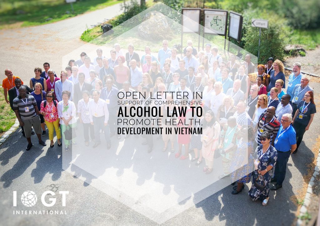 Open Letter: For A Comprehensive Alcohol Law To Promote Health And Development In Vietnam
