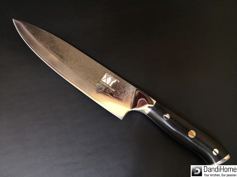 Dao bếp XYj Chef’s Knife 8″ VG10 Damascus G10